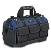 Large Electrician Tool Bag Organizer with Multi Pockets Pochete 2024 Waterproof Anti-Fall Storage Bag Heavy Duty Tool Pouch Bag