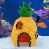 Cute Aquarium Resin Castle Fish Tank Decorations Castle Tower Ornaments Fish Tank Hiding Cave Aquarium Accessories Decoration