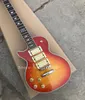 Cherry Burst ACE 3 Pickups Left Handed Electric Guitar Mahogany Body OEM China Guitars4851064