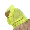 Hundkläder skällande öron täcker brusreducerande wrap för tyst öron skydd hattar husdjur täcker muff huva