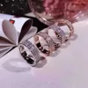 Van Bracelet Cart Full Sky Star Same Style Tre file Diamond Love Ring Gold Gold Fashion Diamond Fashi