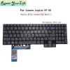 Keyboards US Russian RGB Backbellyst tangentbord för Lenovo Legion S7 16APH8 16Arha7 16iah7 16IRH8 82Y4 82UG 82TF 82Y3, Ruen English Keyboards