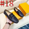 40model 2024 Nouvelle mode Luxurious hommes hommes habille chaussures décontractées de bureau haletants Chaussures hommes concepteur slip sur chaussures de bateau hommes mocassins italiens plus taille 46