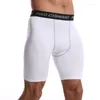 Short masculin Men d'été mince culotte de compression élastique séchage rapidement du basket-ball sportif et de la course