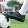أحذية كرة القدم الأمريكية كبيرة الحجم الكبير لكرة القدم في كرة القدم تدريب الكاحل أحذية الأطفال