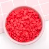 100g/Los Nail Art Decorations 3d Bunte runde Scheiben Polymer Heiße Tonstreusel für DIY Crafts Scrapbooking Phone Deco