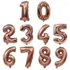 Party Decoration 40 Inch Helium Balloon Wholesale Aluminium Foil Festival Birthday Wed Christmas Gold Number Balloo