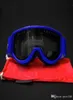 1 Marque Ski Goggles Doubledeck Cylindre Antitifogging Ski Ggggle Lorgas Verre Verre Venture de Couleur différente 55HG9988216