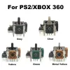 50pcs Remplacement 3D Joystick analogique Contrôle analogique pour le contrôleur ALPS PS2 Xbox 360