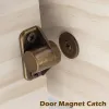 Magnéte de l'armoire de porte de porte magnétique Meuble Mobilier Bustper Effet aimants forts Porte super puissant Néodyme Magnet Latch