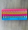 Bubble Push Keyboard Toys krzemionka edukacyjna silikonowa ulga w stresie Toya46a429114192