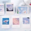 6 disegni Note di viaggio romantico Lomo Card Ins Style Scenery Mini Cartoline Cartoling Card Card 27 PCS/Set