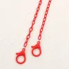 Kids Glasses Chain Mask Acrylic Girls Boys Colorful Neck Chains Holder Line Strap Lanyard Pendant Necklace Lanyard Accessories