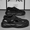 Sandals 2024Summer Fashion Designer Men's Light EVA Casual Shoes For Men Outdoor Non Slip Flat Slippers Hole Tenis Zapatos