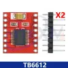 TB6612 DRV8833 driver a doppio motore 1A TB6612fng per microcontrollore Arduino meglio di L298N