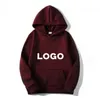 Hoods Hoodies kunnen worden aangepast Logo Sweatshirt Hoodie Spring en Autumn Custom Sports Fashion Loose comfortabel