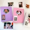 A5 Zdjęcie album w kształcie serca Hollow Photocard Binder Idol Zbieranie książki Scrapbook Loss-Liaf Photo Poka Binder Album fotograficzny