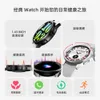 New JS Watch6max Smartwatch Bluetooth Call Heart Rate Blood Oxygen Agility Island Voice Assistant