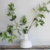 39.5 Faux Real Touch Elm Siberian Leaf Branch Greenery Artificial Greenery Diy Boda/Casa/Decoraciones de cocina Diy Floral 240409