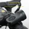 Fahrrad USB -Ladehorn Fahrrad Elektret Bell MTB Mountain Bike Warning Sicherheitsring wasserdichte Glockenzykluszubehör