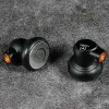 Yincrow RW-4000 Flaggschiff Metal Earbud Hifi Musik IEM 15 mm dynamischer Treiber Kopfhörer mit 3-in-1-abnehmbarem Kabel im Ohrmonitor