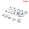 2PCS Male And FemaleRS232 Wire Welding Serial Port Plug Connector DB9 DB15 DB25 DB37,Welding DB Adapter Plug Shell With Screws