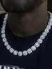 Рок -конфеты ожерелье Американская уличная кубинская сеть рэп инсет