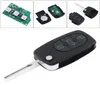 Whole 3 Buttons Keyless Uncut Flip Remote Key Fob ID48 Chip 4D0837231A for Audi A3 A4 A6 A8 Old Models KEY10K4264896