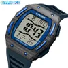 Relógios digitais masculinos do Wristwatches 50m Sport Sport Toneaune Dial números grandes fáceis de ler o relógio de pulso para o homem
