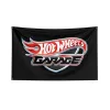 Hot Wheels Car Flag Polyester Digital Printing Racing Banner