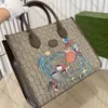 Yüksek kaliteli tasarımcı çanta çanta kadın moda tasarımcısı tote çanta klasik vintage basılı büyük kapasiteli alışveriş çantası omuz çantası crossbody çanta çanta