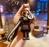 Favor BX007 Fashion Kaws Doll Designer Keyring Keychain Sesame Street Car Key Chain Accessories PVC Action Figures Toys Bag Charms7041245