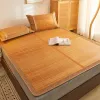 Бамбуковый мат коврик двусторонний домашний двуспальный кровать старомодный ротан