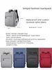 Backpack Business Men's Bag Laptop Pack Simple Commuting Leisure Large-capacity Wholesale