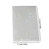 Frames 50pcs/set Laser Love Holographic Foil Protective Film Idol Pocard Sleeves Candy Color Card Holder Flashing