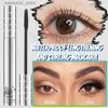 Mascara mascara impermeabile allunga le ciglia estensione nera non-smudge allungamento del volume in fibra di seta cosmetici L49