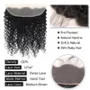 12A Malaysian Water Wave Bundles with Frontal Wet And Wavy Curly Human Hair Weave 3/4 Bundles With HD Transparent Lace Frontal