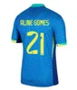 BraziL Soccer Jersey 2024 Copa America Cup NEYMAR VINI JR Kids Kit Sets 2025 BRasIL National Team Football Shirt 24/25 Home Away Player Version RODRYGO MARTINELLI