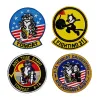 United States Navy VF-31 Militära patches Tomcat F-14 USA Army Tactical Patch Fighting 31 DIY Gift Top Gun Hook Back For Vest