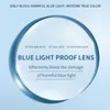 Lunettes de soleil Vision Care Anti-Blue Light Eyeglass Fashion Anti-Fatigue Tr90 Spectacles Eyewars Ordink