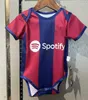 2024 Club Baby Wear Pedri Ronaldo Haaland Mbappe można dostosować, odpowiednie dla niemowląt od 3 miesięcy do 18 miesięcy