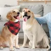 Dog Apparel Sombrero Bandana Caps Funny Caps México Conjunto de Toalhas Plaid Regisse Decorações de festa para pequenos animais de estimação