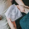 Farmetto della madre della sposa dalla sposa, fazzoletto da sposa della figlia, madre della sposa dal dono della sposa, WEDDIN