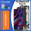 6.67 "AMOLED originale per Xiaomi Poco X5 LCD con gruppo digitalizzatore touchscreen per POCO X5 22111317pg Parti di sostituzione LCD