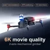 Drony 2021 Nowy M1 Pro Drone HD Mechanical 2Axis Gimbal Camera 4K HD Camera 1,6 km odległość sterowania 5G System WiFi GPS obsługuje kartę TF
