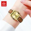 Montre-bracelets Fate Love 907 Classic Elegant Woman Watchs Original Imperproping Quartz Watch For Women Simple Dial Leather Ladies Hand Clock