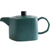 Tasses simples de thé en céramique de style japonais Green blanc vert tasse bleu tasse porcelaine de haute qualité avec soucoupe