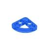 Gobricks GDS-990 Technical, Liftarm, Modified L-Shape Quarter Ellipse Thin 3 x 3 compatible with 32249 children's DIY