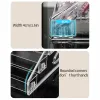 Transparent Display Stand Storage rack Cosmetic Organizer Tray Nail Polish Toy Display Holder Stepped Lipstick Desk Storage