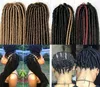 1Pcs Crochet Braids Soft Faux Locs Crochet Hair Synthetic Braiding Hair Bomba Dreadlocks Faux Locs Soul 18inch Goddess Locs2113920
